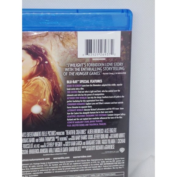 Blu-Ray Beautiful Creatures Dark Secrets Will Come To Light Movie 2 Disk Clean N - Picture 6 of 10